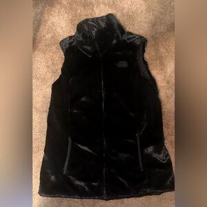 Reversible The North Face women’s Black Fleece Vest